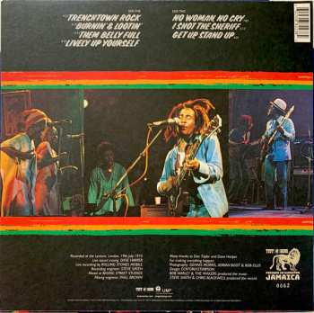 LP Bob Marley & The Wailers: Live!  LTD | NUM