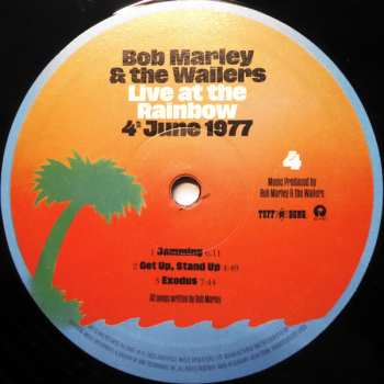 2LP Bob Marley & The Wailers: Live At The Rainbow, 4th June 1977