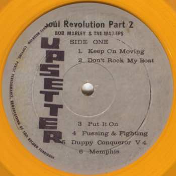 LP Bob Marley & The Wailers: Soul Revolution Part II CLR