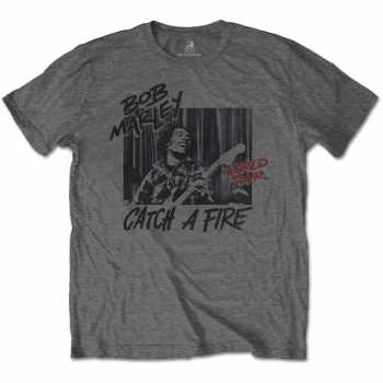 Merch Bob Marley & The Wailers: Tričko Catch A Fire World Tour 