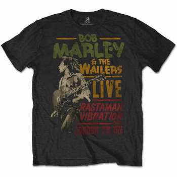Merch Bob Marley & The Wailers: Tričko Rastaman Vibration Tour 1976 