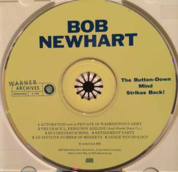 CD Bob Newhart: The Button-Down Mind Strikes Back!