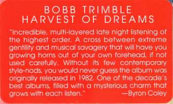 LP Bobb Trimble: Harvest Of Dreams