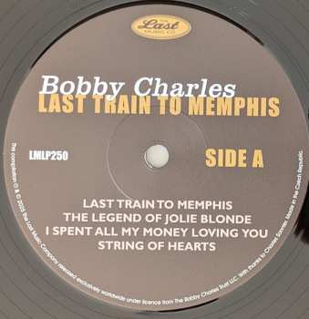 2LP Bobby Charles: Last Train To Memphis
