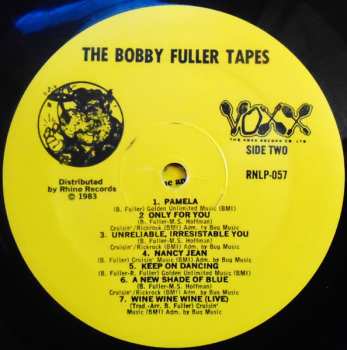 LP Bobby Fuller: The Bobby Fuller Tapes Volume One