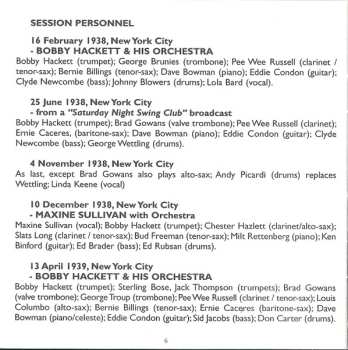 CD Bobby Hackett And His Orchestra: At The Jazz Band Ball 1938-1940