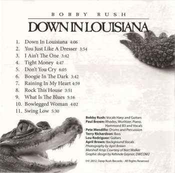 CD Bobby Rush: Down In Louisiana