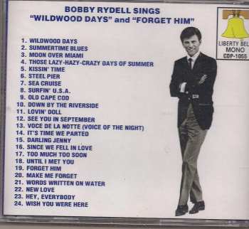 CD Bobby Rydell: Wildwood Days & Forget Him