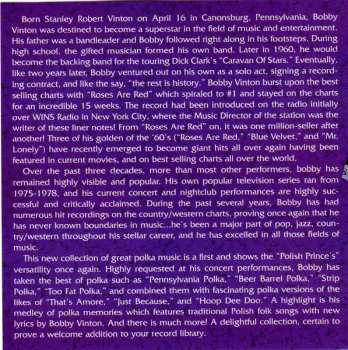 CD Bobby Vinton: Greatest Polka Hits Of All Time
