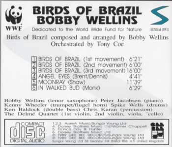 CD Bobby Wellins: Birds Of Brazil