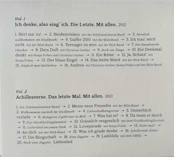 3CD/DVD Bodo Wartke: Abschied Im Park Volume 1-3