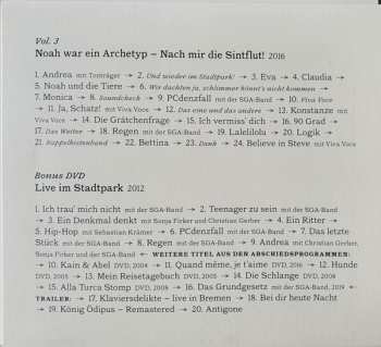 3CD/DVD Bodo Wartke: Abschied Im Park Volume 1-3