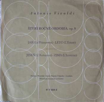 LP Slovak Chamber Orchestra: Štyri Ročné Obdobia, Op. 8