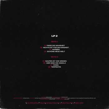 4LP Böhse Onkelz: 40 Jahre Onkelz - Live im Waldstadion LTD