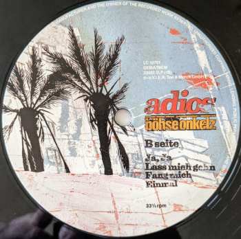 2LP Böhse Onkelz: Adios