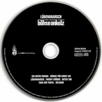 CD Böhse Onkelz: Lügenmarsch