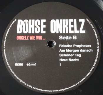 LP Böhse Onkelz: Onkelz Wie Wir ...