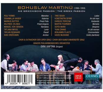 2CD/Box Set Bohuslav Martinů: Die Griechische Passion - The Greek Passion