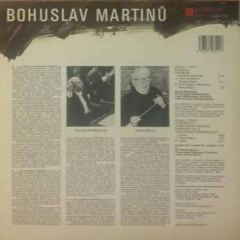 LP Bohuslav Martinů: Paraboly = Parables / Symfonie Č.6 = Symphone No.6