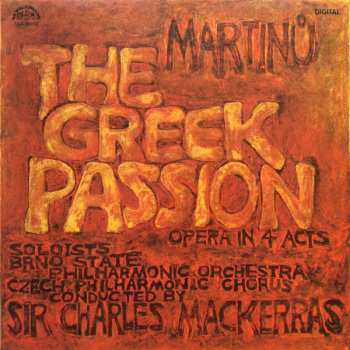 2LP/Box Set Bohuslav Martinů: The Greek Passion (Opera In 4 Acts)