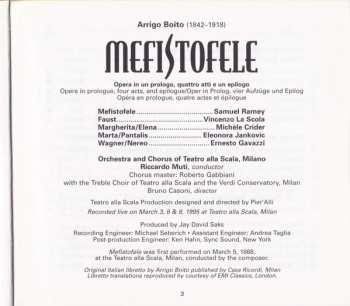 2CD/Box Set Riccardo Muti: Mefistofele