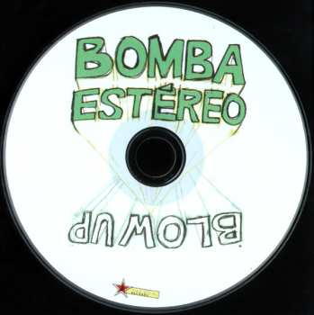 LP Bomba Estereo: Blow Up: Lime Green Marble Vinyl Nacional Records' 20th anniversary Limited Edition