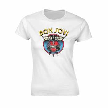 Merch Bon Jovi: Tričko Dámske Heart '83