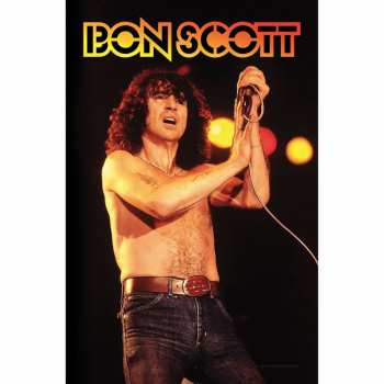 Merch Bon Scott: Textilný plagát Bon Scott