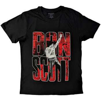 Merch Bon Scott: Tričko Big Type