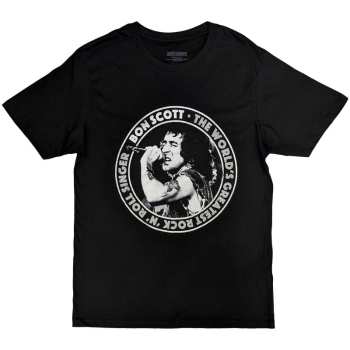 Merch Bon Scott: Tričko Twgrrs Circle