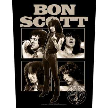 Merch Bon Scott: Nášivka na chrbát Collage