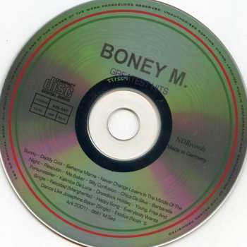 2CD Boney M.: Greatest Hits