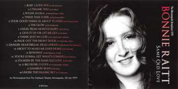 CD Bonnie Raitt: Same Old Love (The Minneapolis Broadcast 1979)