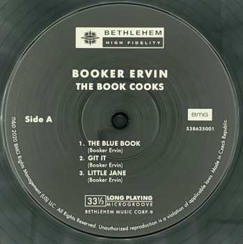 LP Booker Ervin: The Book Cooks