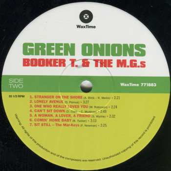 LP Booker T & The MG's: Green Onions LTD