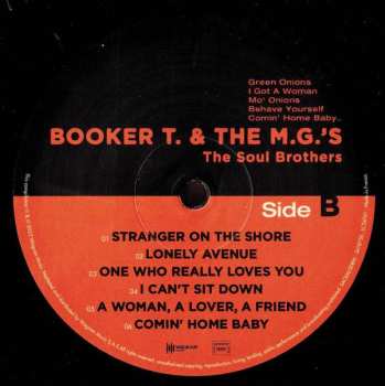 LP Booker T & The MG's: The Soul Brothers