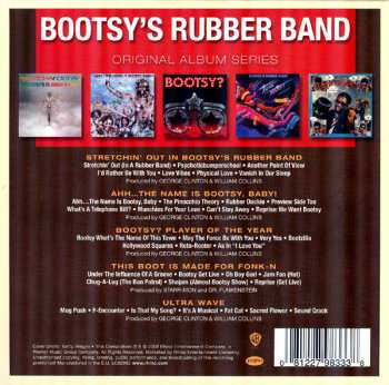 5CD/Box Set Bootsy's Rubber Band: Original Album Series