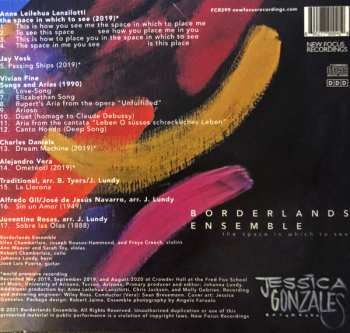 CD Borderlands Ensemble: The Space In Which To See