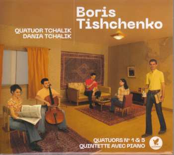 Album Boris Tischtschenko: Streichquartette Nr.1 & 5