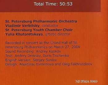 CD Boris Tishchenko: Dante Symphony No. 4