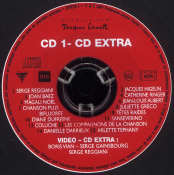 4CD Boris Vian: 100 Chansons