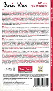 10CD Boris Vian: Boris Vian - 100 Ans 100 Chansons LTD