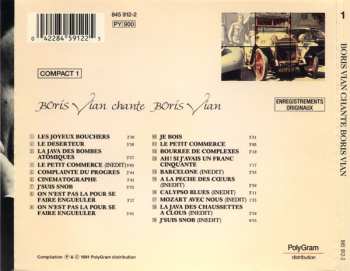 CD Boris Vian: Boris Vian Chante Boris Vian