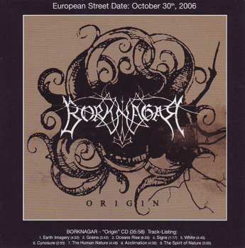 CD Borknagar: Origin