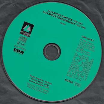 CD Alexander Borodin: Songs Of Borodin & Dargomïzhsky