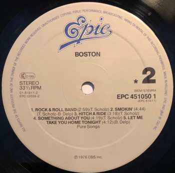 2LP Boston: Boston / Don't Look Back