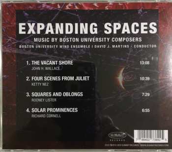 CD Boston University Wind Ensemble: Expanding Spaces (Music By Boston University Composers)