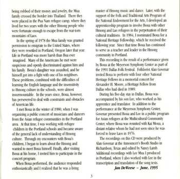 CD Boua Xou Mua: The Music Of The Hmong People Of Laos