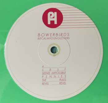 LP Bowerbirds: becalmyounglovers LTD | CLR