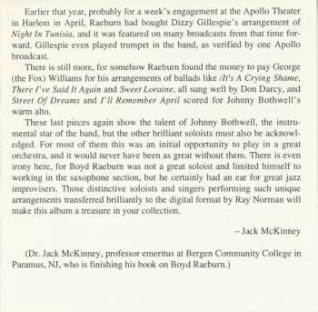 CD Boyd Raeburn And His Orchestra: 1944